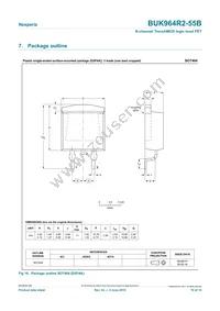 BUK964R2-55B Datasheet Page 10