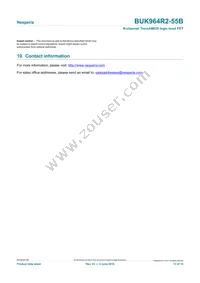 BUK964R2-55B Datasheet Page 13