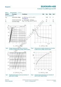 BUK964R4-40B Datasheet Page 7