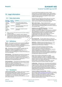 BUK964R7-80E Datasheet Page 11