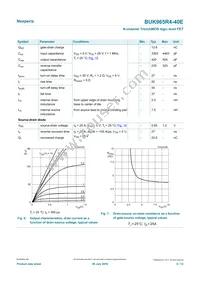 BUK965R4-40E Datasheet Page 6