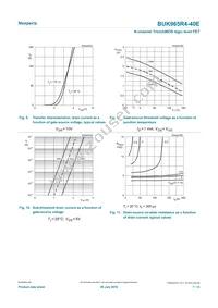 BUK965R4-40E Datasheet Page 7