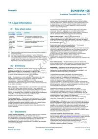 BUK965R4-40E Datasheet Page 11