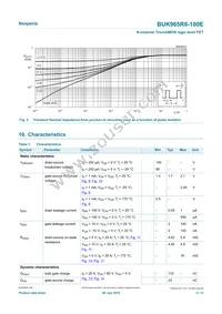 BUK965R8-100E Datasheet Page 5