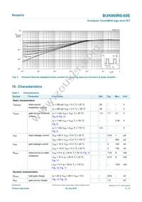BUK969R0-60E Datasheet Page 5