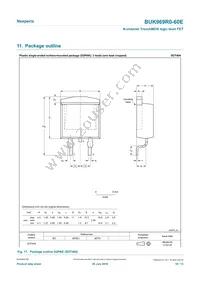 BUK969R0-60E Datasheet Page 10