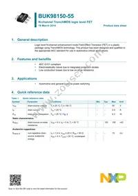 BUK98150-55/CUF Datasheet Page 2