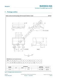 BUK9832-55A Datasheet Page 9