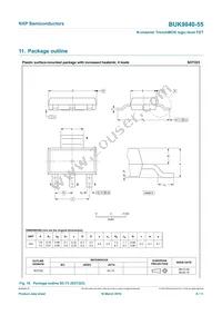 BUK9840-55 Datasheet Page 9