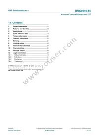 BUK9840-55 Datasheet Page 12