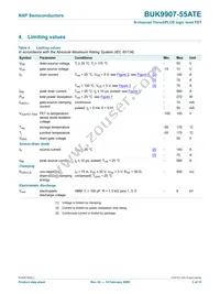 BUK9907-55ATE Datasheet Page 4