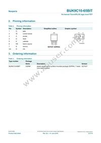 BUK9C10-65BIT Datasheet Page 2
