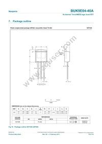 BUK9E04-40A Datasheet Page 10