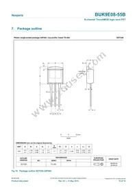 BUK9E08-55B Datasheet Page 10