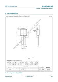 BUK9E1R6-30E Datasheet Page 11