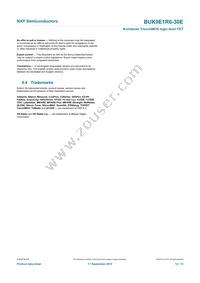 BUK9E1R6-30E Datasheet Page 13