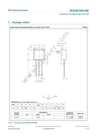 BUK9E1R8-40E Datasheet Page 9