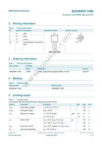 BUK9E6R1-100E Datasheet Page 3