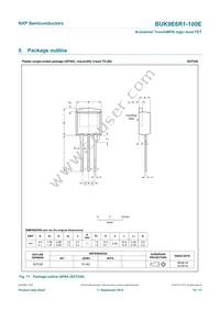 BUK9E6R1-100E Datasheet Page 11