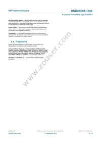BUK9E6R1-100E Datasheet Page 13