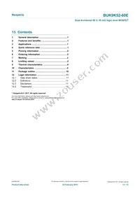 BUK9K52-60E Datasheet Page 13