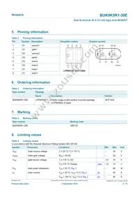 BUK9K5R1-30EX Datasheet Page 2