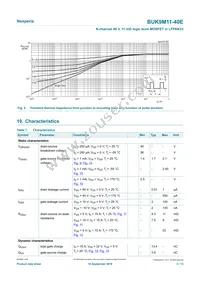 BUK9M11-40EX Datasheet Page 5
