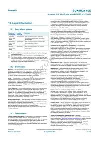 BUK9M24-60EX Datasheet Page 11