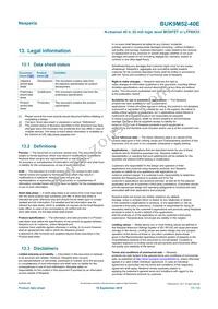 BUK9M52-40EX Datasheet Page 11