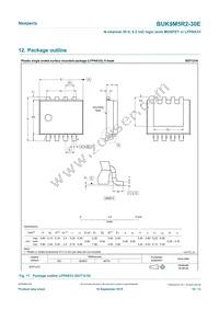 BUK9M5R2-30EX Datasheet Page 10