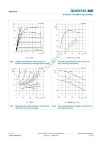 BUK9Y09-40B Datasheet Page 7