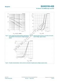 BUK9Y09-40B Datasheet Page 9