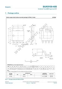 BUK9Y09-40B Datasheet Page 10