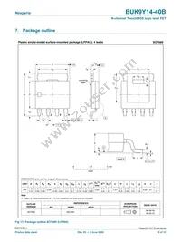 BUK9Y14-40B Datasheet Page 9