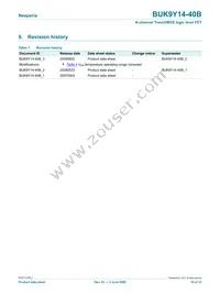 BUK9Y14-40B Datasheet Page 10