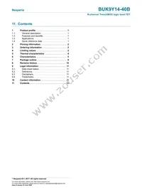 BUK9Y14-40B Datasheet Page 12