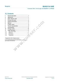 BUK9Y19-100E Datasheet Page 13