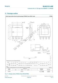 BUK9Y21-40E Datasheet Page 10