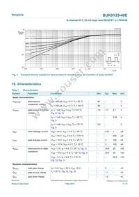 BUK9Y29-40E Datasheet Page 5