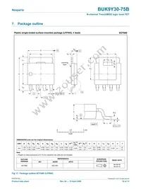 BUK9Y30-75B/C2 Datasheet Page 10