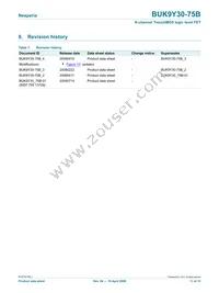 BUK9Y30-75B/C2 Datasheet Page 11