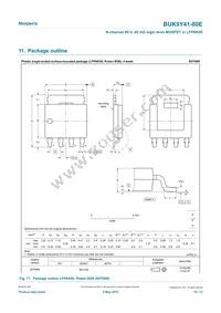 BUK9Y41-80E Datasheet Page 10