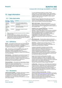 BUK9Y41-80E Datasheet Page 11