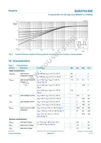 BUK9Y43-60E Datasheet Page 5