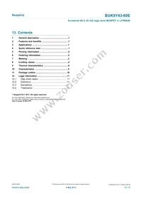 BUK9Y43-60E Datasheet Page 13