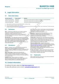 BUK9Y53-100B Datasheet Page 11