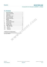 BUK9Y8R5-80EX Datasheet Page 13