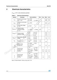 BUL705 Datasheet Page 4