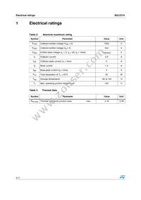 BULD741-1 Datasheet Page 2