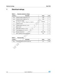 BULT3P3 Datasheet Page 2